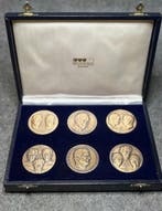 Penning - Nobel Laureates 1973 6pcs Medals set by SPORRONG