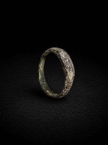 Oud-Romeins, Keizerrijk Brons Ring - 2e tot 4e eeuw na
