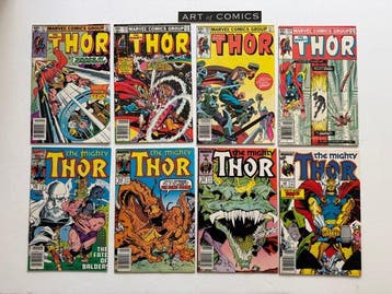 The Mighty Thor #317, #322, #323, #324, #368, #379, #380,, Nieuw
