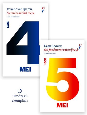 1 x Dubbeluitgave 4 en 5 mei 2021 Roxane van Iperen en Daan, Verzenden, Zo goed als nieuw, Daan Roovers