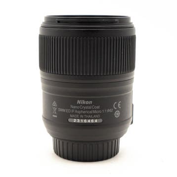 Nikon 60mm F2.8G ED AF-S Micro Nikkor Objectief (Occasion), Ophalen of Verzenden, Zo goed als nieuw, Macrolens
