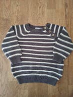 Prénatal gebreide trui grijs gestreept maat 62 nette staat, Kinderen en Baby's, Babykleding | Maat 62, Zo goed als nieuw, Prénatal