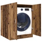 vidaXL Wasmachinekast 70,5x71,5x91,5 cm oud houtkleurig, Verzenden, Nieuw
