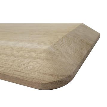 Wandplank eiken 140 bij 20 cm van 3 cm dik massief hout met, Huis en Inrichting, Ophalen of Verzenden, Nieuw