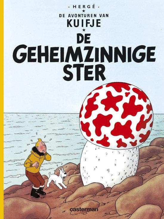 Boek De avonturen van Kuifje - Kuifje 9 de geheimzinnige ste, Boeken, Overige Boeken, Zo goed als nieuw, Verzenden