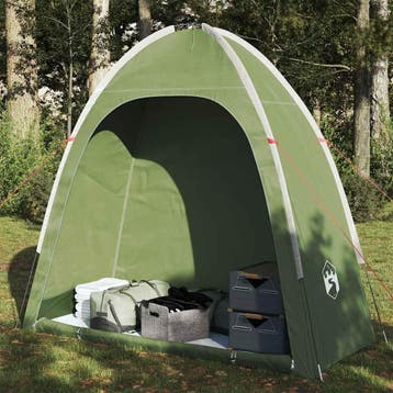 vidaXL Opbergtent waterdicht groen, Verzenden, Nieuw, Tot en met 2