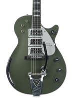Gretsch Custom Shop G6134 CS Olive Drab Penguin Masterbui..., Ophalen of Verzenden, Zo goed als nieuw, Solid body