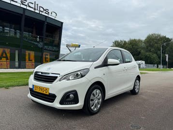 Peugeot 108 1.0 12V E-vti 51KW 5DR 2018 Wit, Voorwielaandrijving, Stof, Gebruikt, Wit