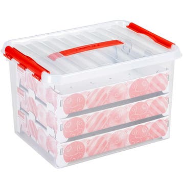 Sunware opbergbox Q-line kerstballe van €17,99 voor €14,39, Ophalen of Verzenden, Nieuw