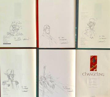 La Légende du Changeling T1 à T5 + 10x dédicace - Série, Boeken, Nieuw