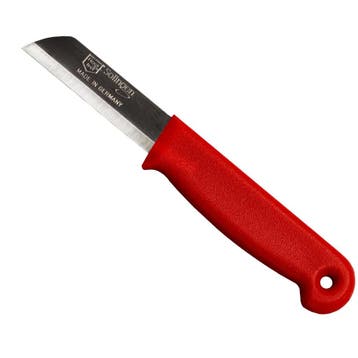 Solingen Schilmesje – RVS Glad – 16 cm met Blade Cover, Ophalen of Verzenden, Nieuw, Rvs of Chroom