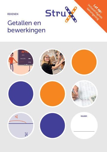 Rekenen Getallen en bewerkingen | combipakket / StruX, Verzenden, Zo goed als nieuw