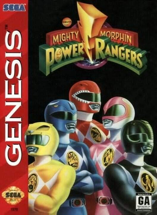 Mighty Morphin Power Rangers [Sega Mega Drive], Spelcomputers en Games, Games | Sega, Ophalen of Verzenden