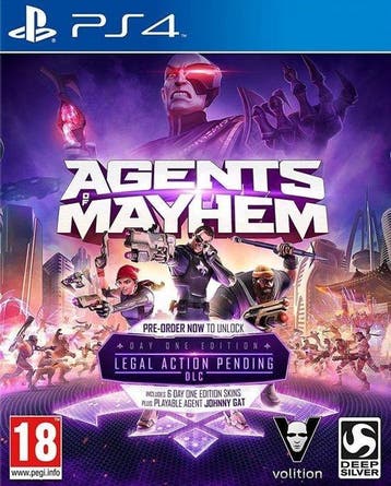 Playstation 4 Agents of Mayhem, Verzenden, Zo goed als nieuw