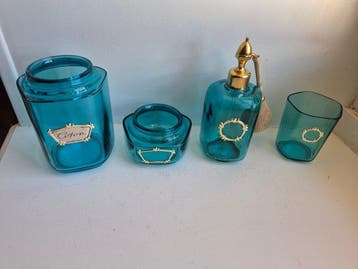 Marcel Franck - Parfumfles (4) - Glas, Antiek en Kunst