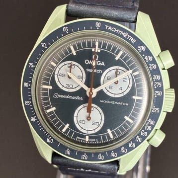 Omega x Swatch - MoonSwatch - Mission on Earth - Zonder, Nieuw