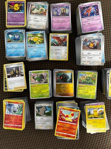 Pokémon - 3000 Bulk kaarten - Various sets, Hobby en Vrije tijd, Nieuw