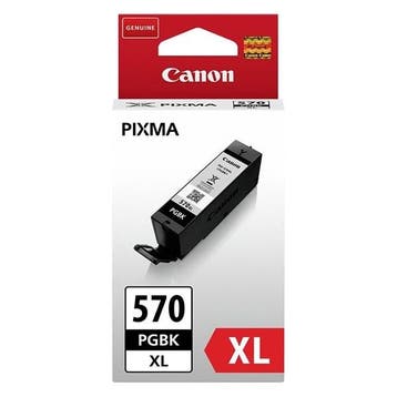 Canon PGI-570PGBK XL pigment zwart hoge capaciteit, Verzenden, Nieuw, Cartridge, Canon
