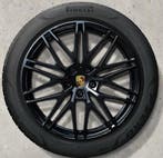 Porsche Cayenne E3 II 22inch RS Spyder Unizwart met  banden, Auto-onderdelen, Banden en Velgen, Ophalen, Gebruikt, Banden en Velgen