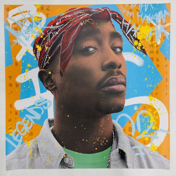 AIIROH - PopNDot 2Pac, Antiek en Kunst, Kunst | Designobjecten