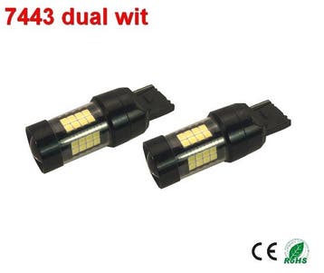 7443- ledlamp dubbele functie met 2835SMD - 950lumen, Verzenden, Nieuw