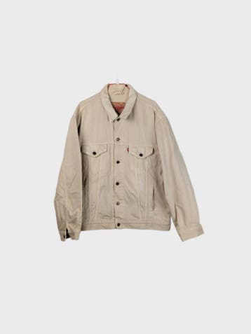 Levis Spijkerjassen Heren maat XXL Beige Vintage, Kleding | Heren, Ophalen of Verzenden, Nieuw