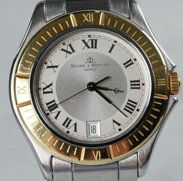 Baume & Mercier - 18K Malibu Model MV045045 Two Tone, Quartz, Nieuw