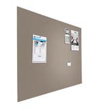 Prikbord bulletin - Zwevend - 90x120 cm  - Grijs, Ophalen of Verzenden, Nieuw