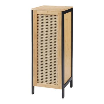 Wasmand Tervola met deksel 80x30x30 cm [en.casa], Huis en Inrichting, Verzenden, Nieuw