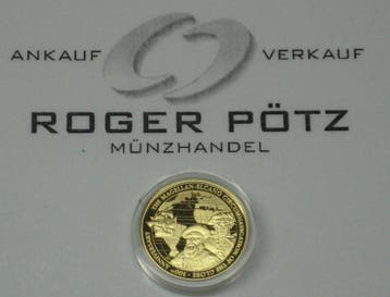 Malta 50 Euro goud 2022 Pp Magellan goud, Verzenden