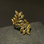 No-Fade Goud-Stijl Vergulde Rozen Tak Ring Sieraden, Sieraden, Tassen en Uiterlijk, Ringen, IJzer of Staal, Nieuw, Ophalen of Verzenden