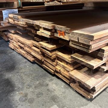Thermo Vuren Geschaafde Plank 4800-5400x110-140x18mm, Ophalen of Verzenden, Nieuw