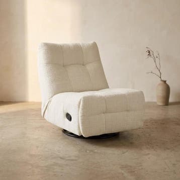 Relaxfauteuil Chill | Off White | Starfurn, Ophalen of Verzenden, Nieuw