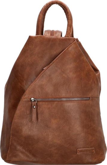 Enrico Benetti Caen 66514 speelse dames rugzak - Cognac, Verzenden, Nieuw