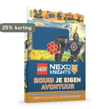 Bouw je eigen avontuur / LEGO Nexo knights - Simon Hugo, Verzenden, Zo goed als nieuw, Simon Hugo