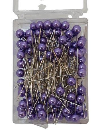 Parelspelden DV614 40 Paars 8 mm doosje 100 stuks, Ophalen of Verzenden, Nieuw