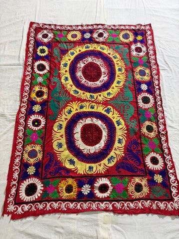 Suzane Rug - Vloerkleed - 185 cm - 135 cm - Bank, Tafel,, Nieuw