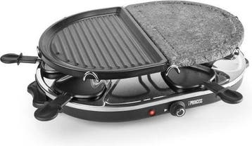 Princess Gourmetstel 162710 - Raclette Oval Steengrill, Verzenden