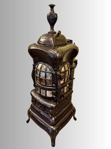 Tafelmiddenstuk - Gietijzer - American Heating No. 12, Antiek en Kunst