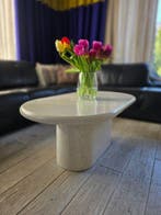 Salontafel - Marmer - Marmerachtig Perlino Bianco, Antiek en Kunst