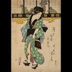 Keisai Eisen () – Bijin-ga () – Staande schoonheid
