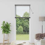 vidaXL Venetiaanse Jaloezieën Zwart 220 x 85 cm Aluminium, Verzenden, Nieuw, Zwart
