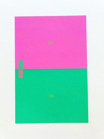 Josef Albers (1888-1976) - Interaction of Colors - VII-2, Antiek en Kunst