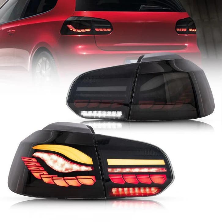 Achterlichten Volkswagen Golf 6, Auto-onderdelen, Verlichting, Nieuw, 3 maanden garantie, Volkswagen, Ophalen of Verzenden