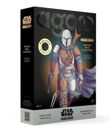 Niue. 1 Dollar 2026 – Star Wars: Din Djarin Blind Box – 5 g