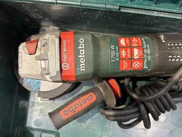 Metabo WEPBA 17-125 QUICK RT Haakse slijper Nr.129, Ophalen of Verzenden, Gebruikt