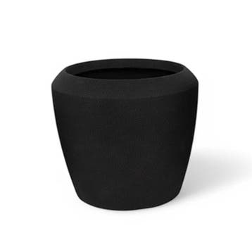 Countryfield Bloempot Plantoj Zwart Ø44 cm - Hoogte 39,5 cm, Tuin en Terras, Ophalen of Verzenden, Nieuw