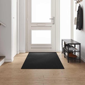 vidaXL Tapijt Loper Antraciet 100 x 300 cm 100%, Verzenden, Nieuw
