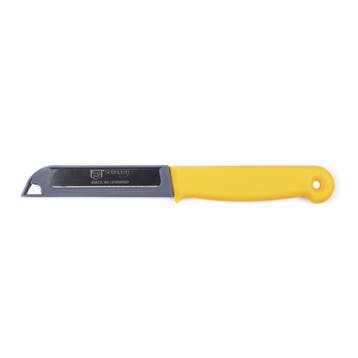 Solingen Schilmesje – RVS Glad – 18,5 cm met Blade Cover, Ophalen of Verzenden, Nieuw, Rvs of Chroom