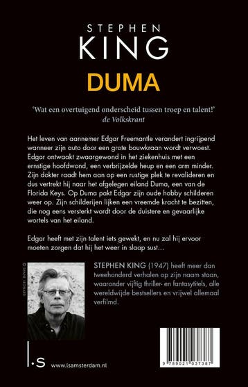 Duma 9789021037387 Stephen King, Verzenden, Zo goed als nieuw, Stephen King